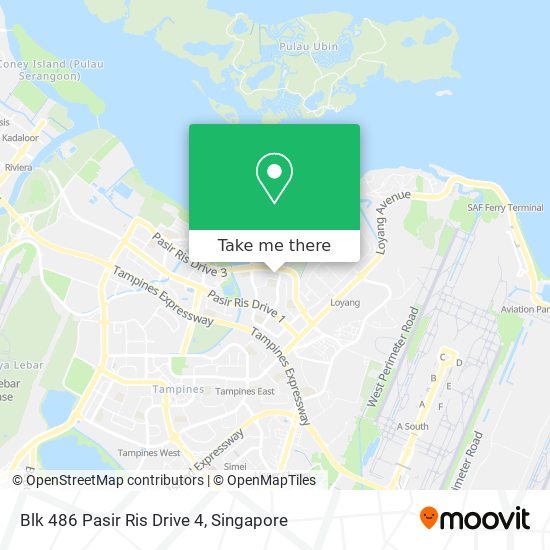 Blk 486 Pasir Ris Drive 4地图