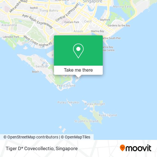 Tiger D* Covecollectio map