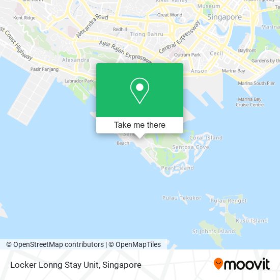 Locker Lonng Stay Unit map