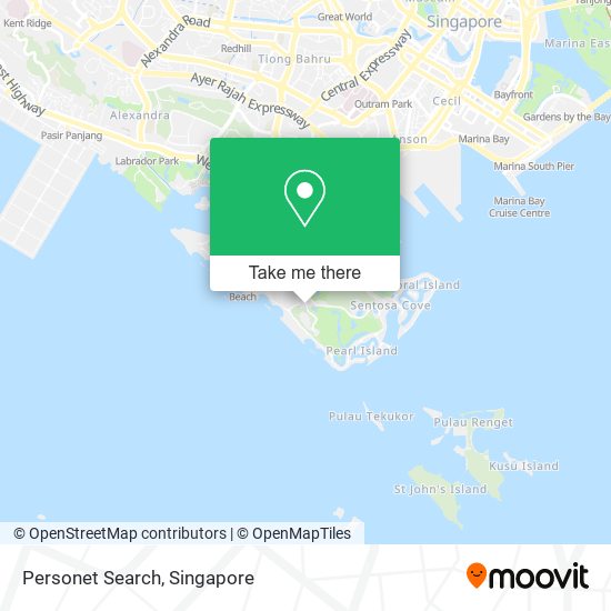 Personet Search map