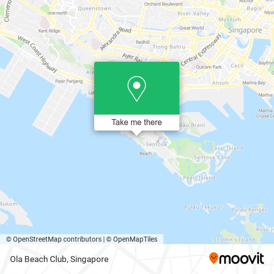 Ola Beach Club地图