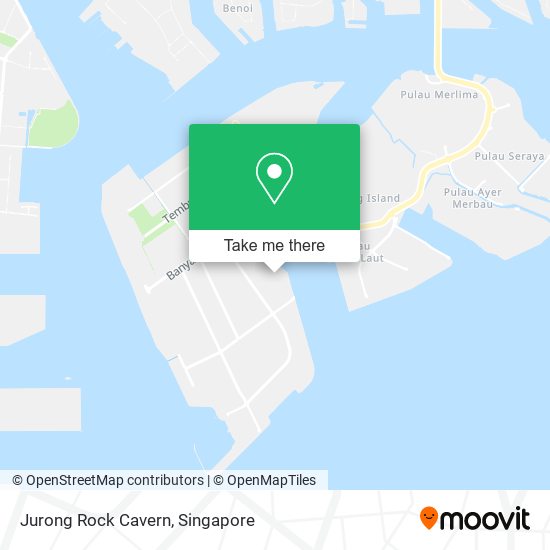Jurong Rock Cavern map