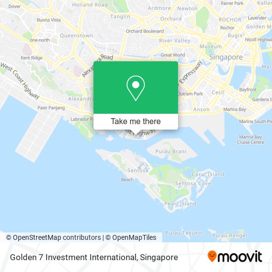 Golden 7 Investment International map