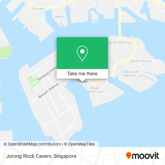 Jurong Rock Cavern地图
