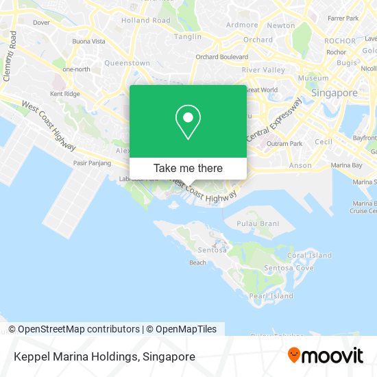 Keppel Marina Holdings map