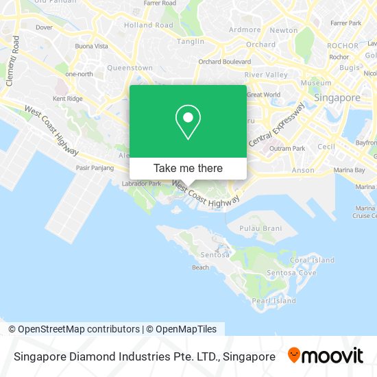 Singapore Diamond Industries Pte. LTD. map