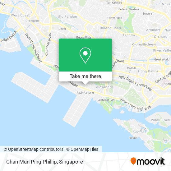Chan Man Ping Phillip map