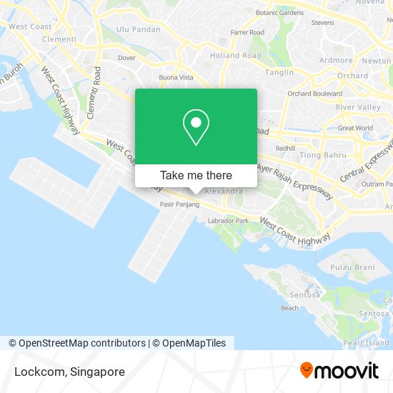 Lockcom map