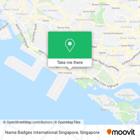 Name Badges International Singapore地图