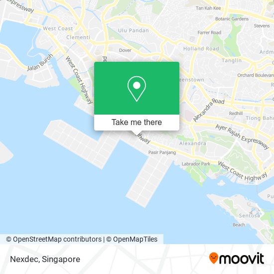 Nexdec map