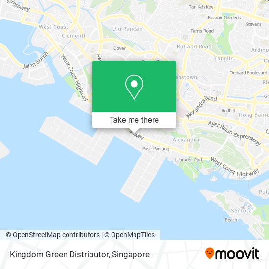 Kingdom Green Distributor map