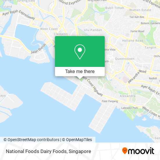 National Foods Dairy Foods map