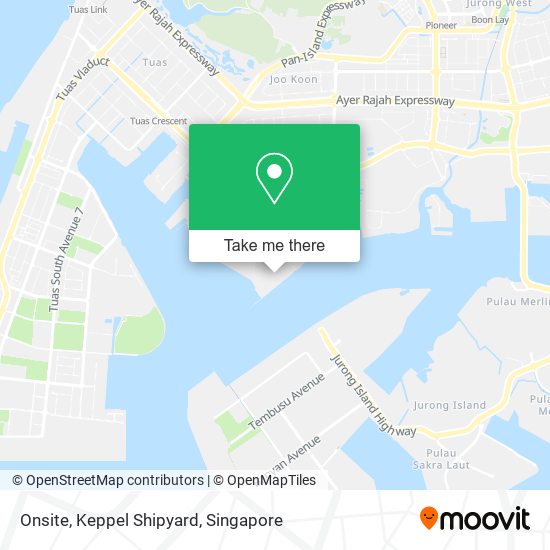 Onsite, Keppel Shipyard地图