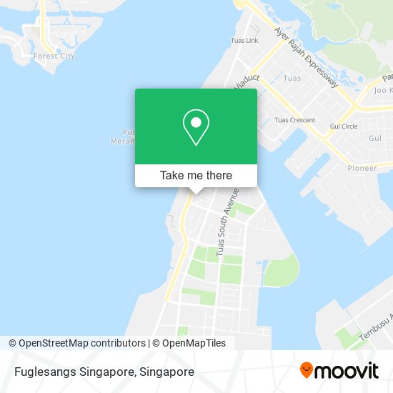 Fuglesangs Singapore地图