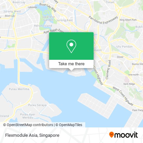 Flexmodule Asia map