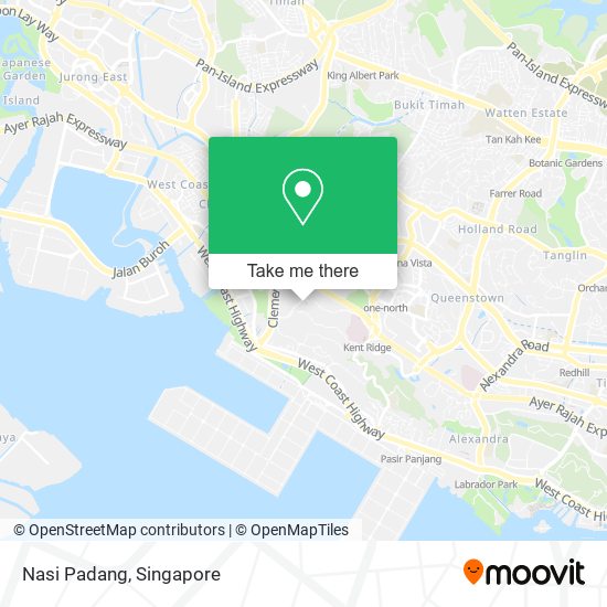 Nasi Padang map