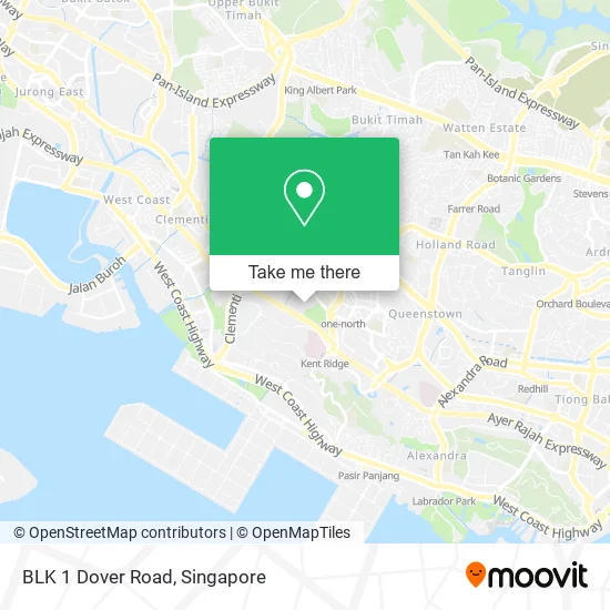 BLK 1 Dover Road地图