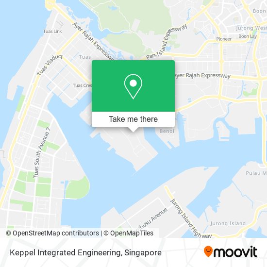 Keppel Integrated Engineering map