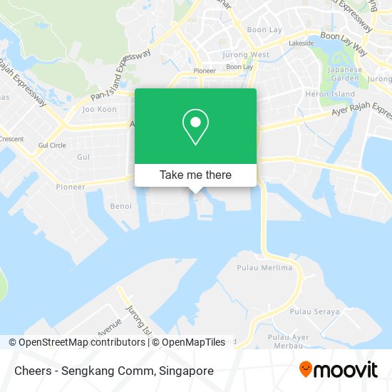 Cheers - Sengkang Comm地图