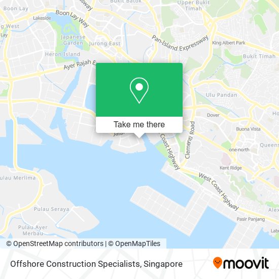 Offshore Construction Specialists map