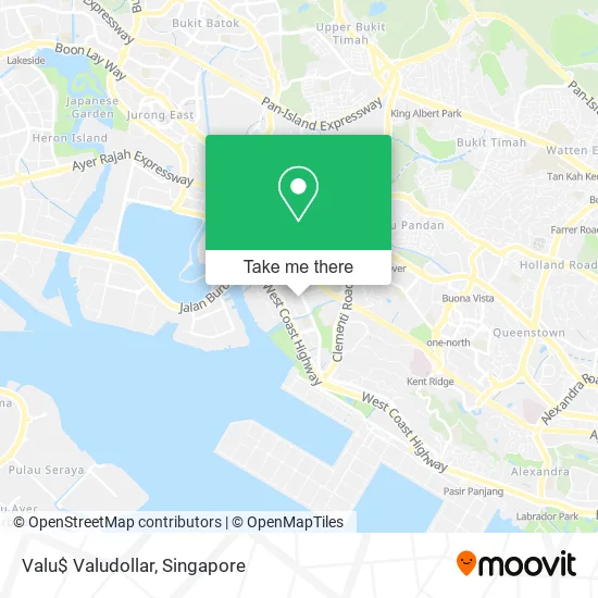 Valu$ Valudollar map