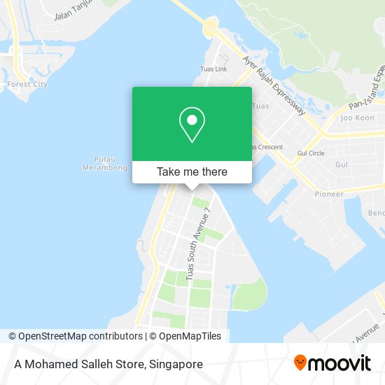 A Mohamed Salleh Store map