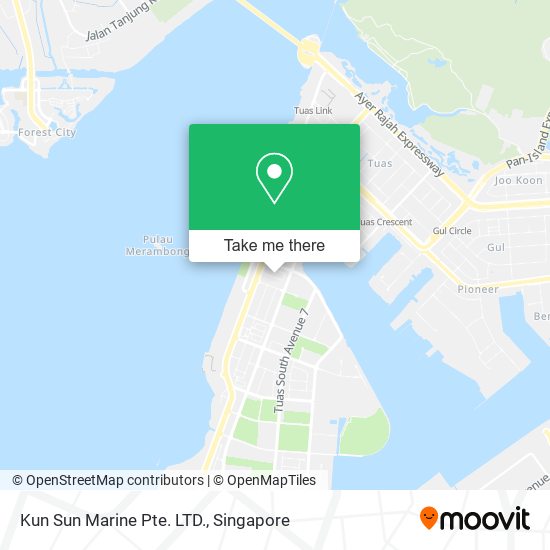 Kun Sun Marine Pte. LTD.地图