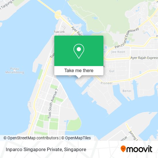 Inparco Singapore Private map
