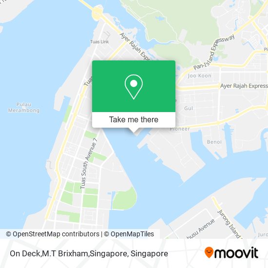 On Deck,M.T Brixham,Singapore map