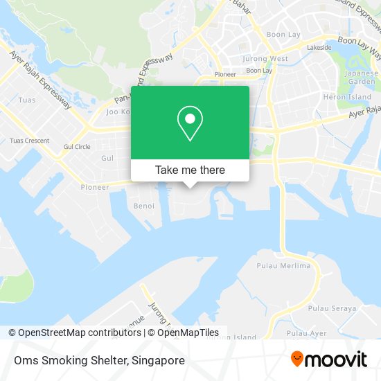 Oms Smoking Shelter map
