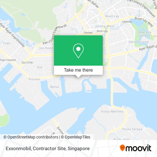 Exxonmobil, Contractor Site map