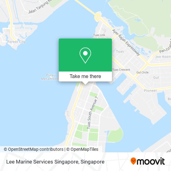 Lee Marine Services Singapore map