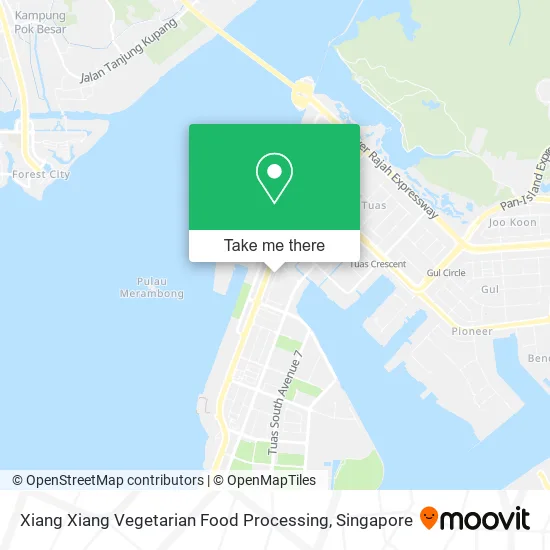 Xiang Xiang Vegetarian Food Processing map