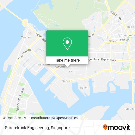 Spratekrink Engineering map