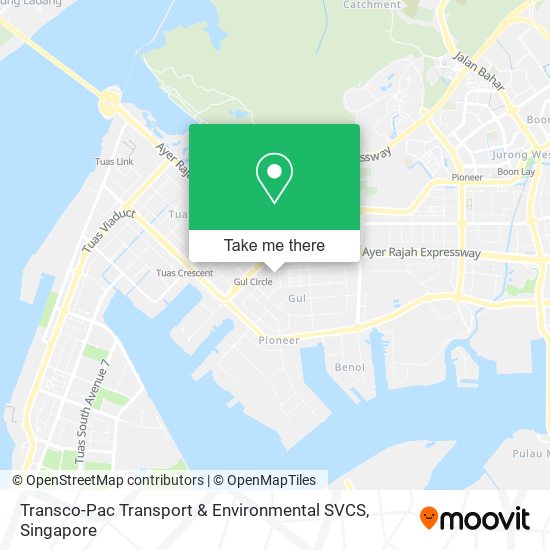 Transco-Pac Transport & Environmental SVCS map