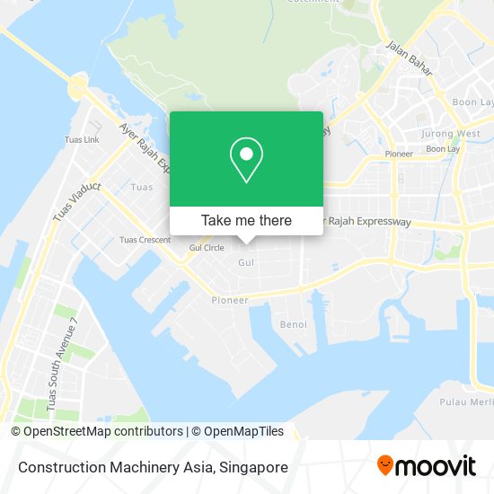 Construction Machinery Asia map