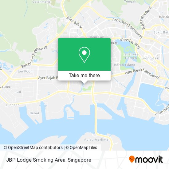 JBP Lodge Smoking Area地图