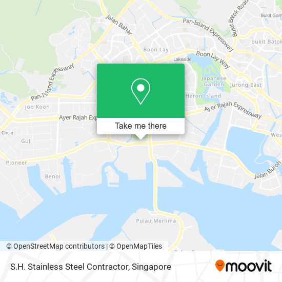 S.H. Stainless Steel Contractor map