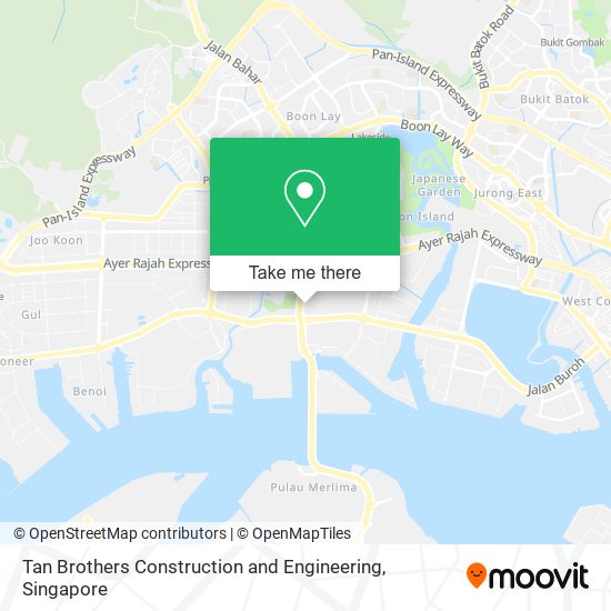 Tan Brothers Construction and Engineering map