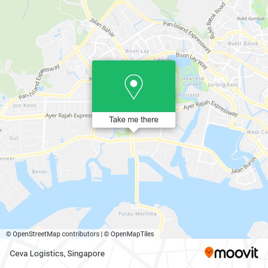 Ceva Logistics map