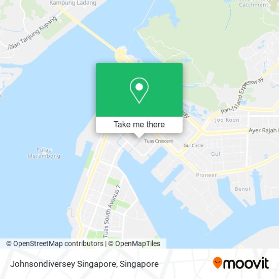 Johnsondiversey Singapore地图