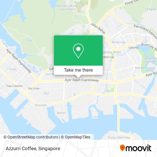 Azzurri Coffee map