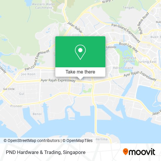 PND Hardware & Trading map