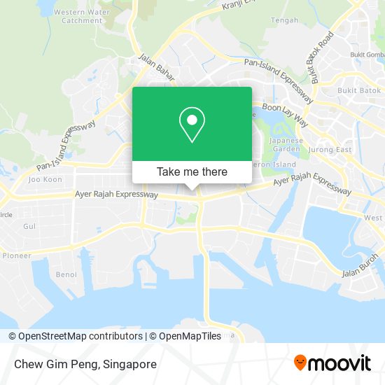 Chew Gim Peng map