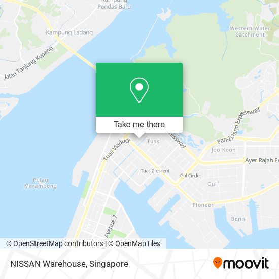 NISSAN Warehouse map
