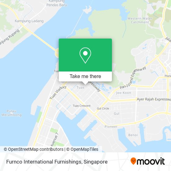 Furnco International Furnishings map