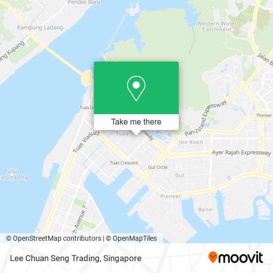 Lee Chuan Seng Trading map