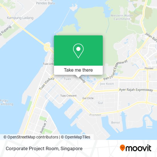 Corporate Project Room map