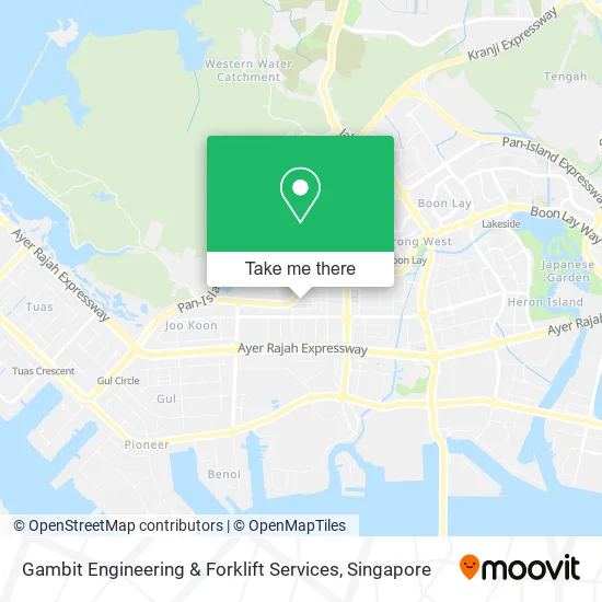Gambit Engineering & Forklift Services map