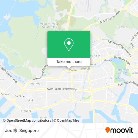 Jo's 家 map